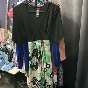 Asian inspired maxi sz 10